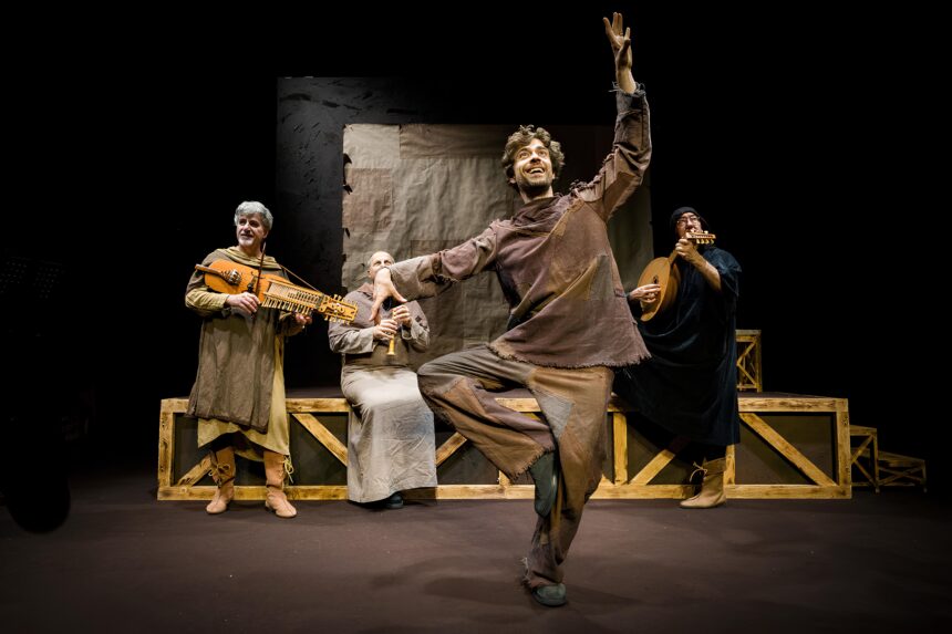 Giovanni Scifoni in "FRA' - San Francesco la superstar del Medioevo"