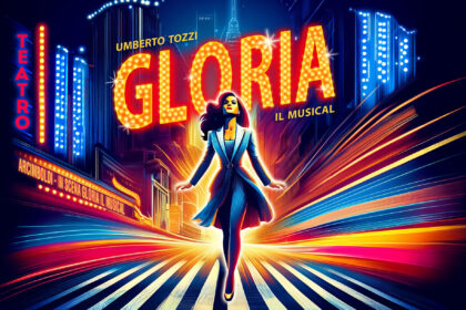 Locandina dello spettacolo "Gloria - Il Musical"