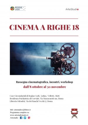 locandina cinema a righe 18