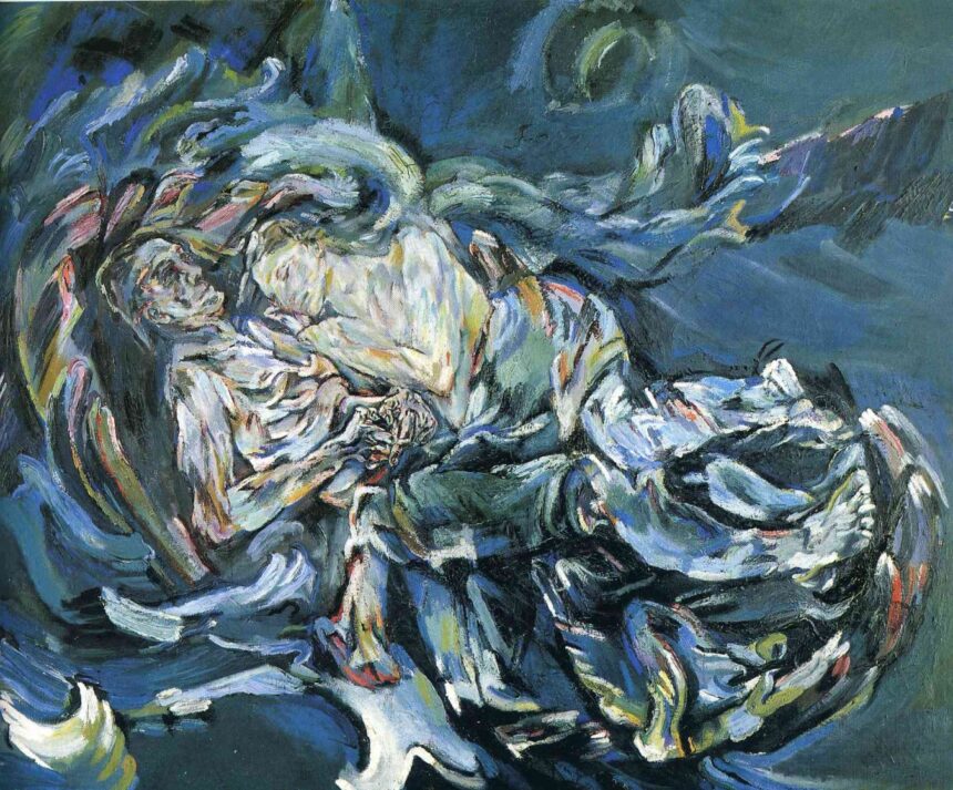 La sposa del vento - Oskar Kokoschka