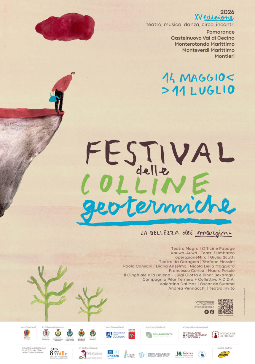 Festival delle Colline Geotermiche - concept grafico Enrico Pantani