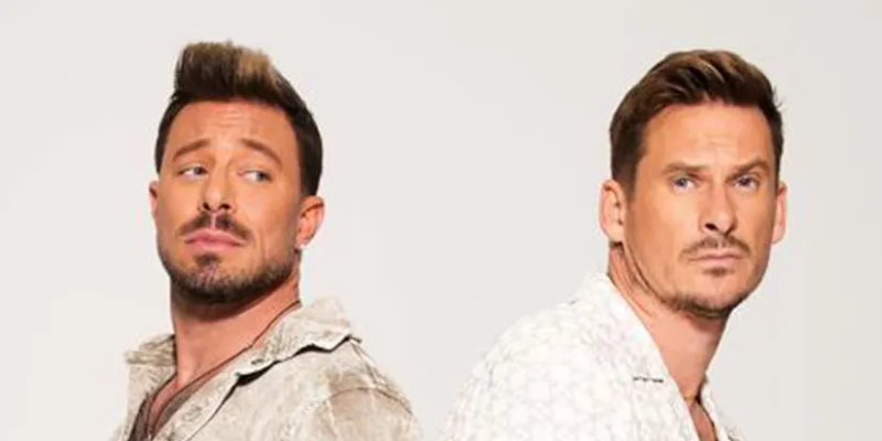 Duncan James e Lee Ryan dei Blue live al Pride Village 2026: sabato 13 giugno all'Arena Spettacoli della Fiera di Padova.