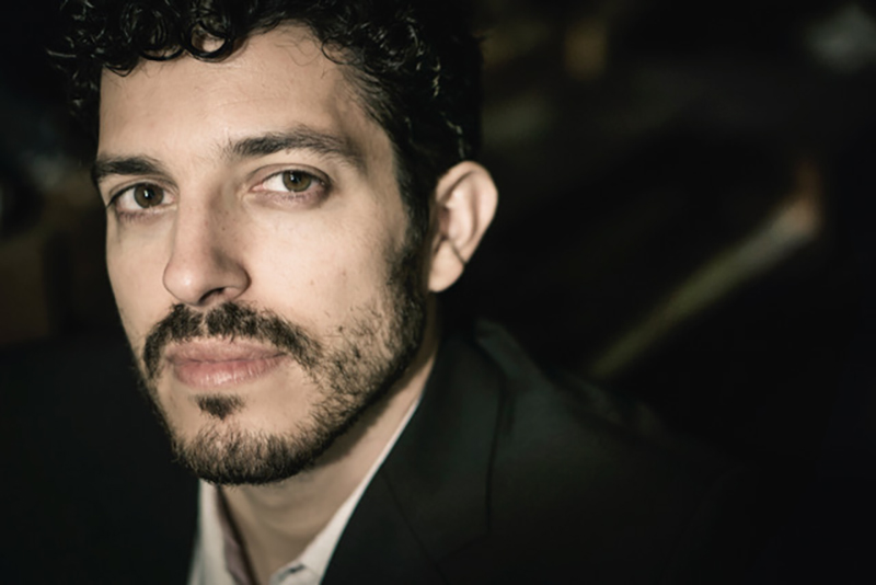 Fernando Aguado dell'Ensemble Scaramuccia al'Auditorium Lo Squero