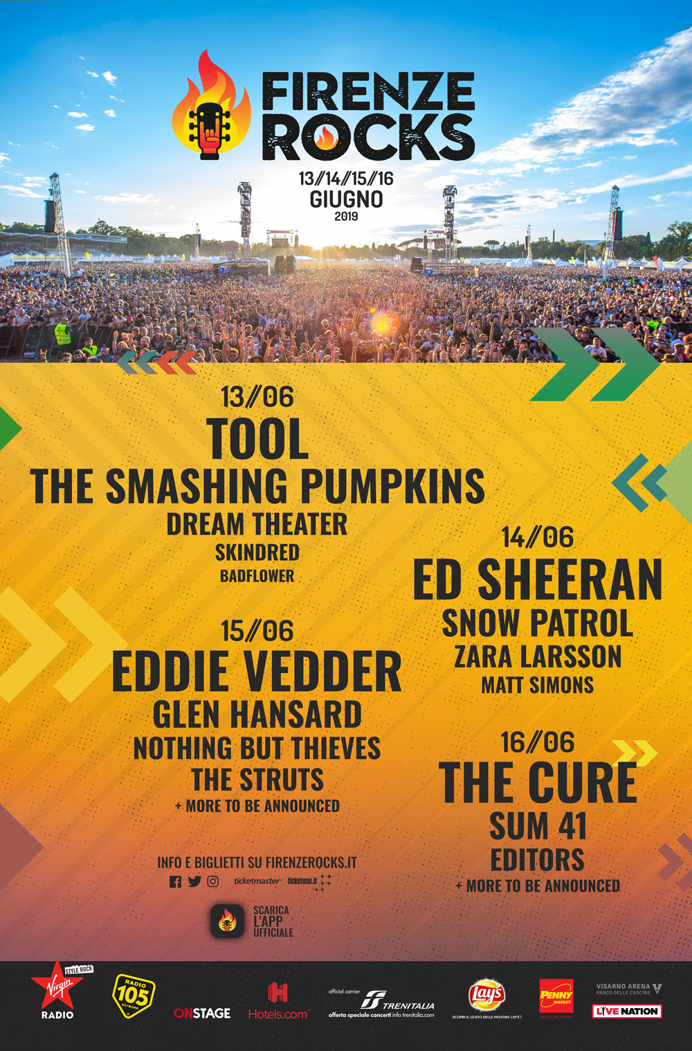 Firenze Rocks 2019